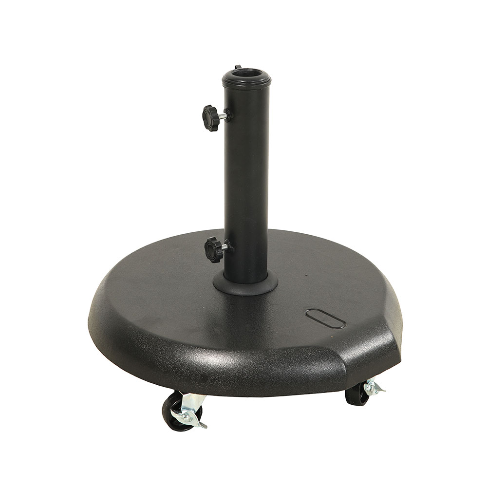 Atosa 35kg Base With Wheel Parasol Schwarz von Atosa