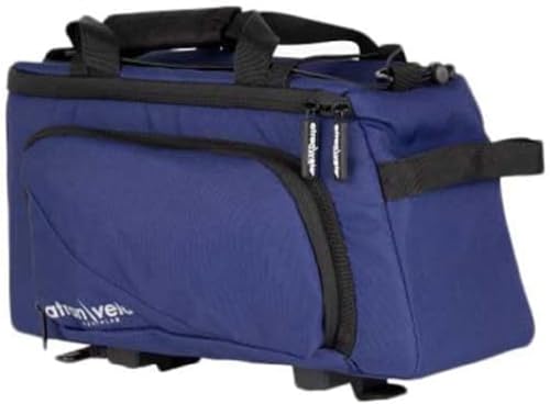 AtranVelo Unisex – Erwachsene Zap AVS Gepäckträgertasche, Blau, 33 x 16 x 20 cm von Atran Velo