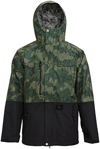 Atrip Herren Anchorage Snowboardjacke Jacke, Oliv schwarz, S EU Atrip Herren Anchorage Snowboardjacke Jacke, Oliv schwarz, S EU von Atrip
