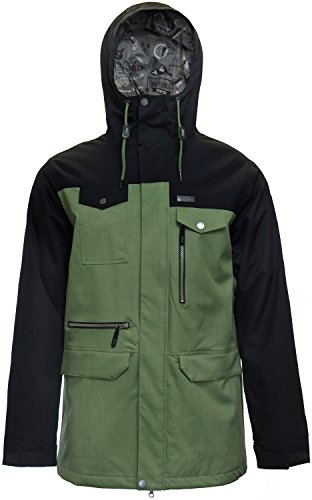 Atrip Herren Loon Lake Snowboardjacke Jacke, Oliv schwarz, L EU Atrip Herren Loon Lake Snowboardjacke Jacke, Oliv schwarz, L EU von Atrip