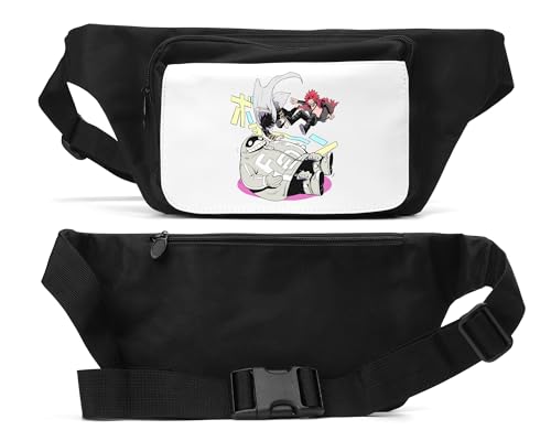 Anime 136 Unisex Hüfttasche schwarz, Schwarz , Einheitsgröße von Atspauda