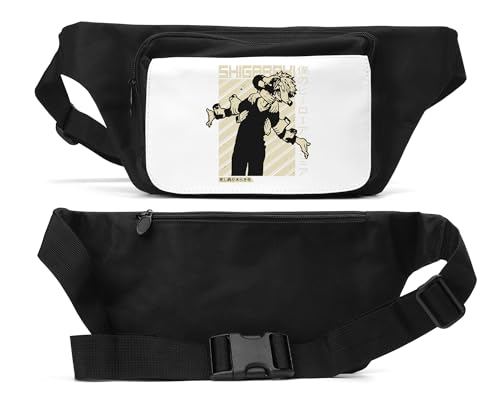 Anime 142 Unisex Hüfttasche schwarz, Schwarz , Einheitsgröße von Atspauda