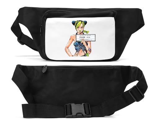Anime 74 Unisex Hüfttasche schwarz, Schwarz , Einheitsgröße von Atspauda
