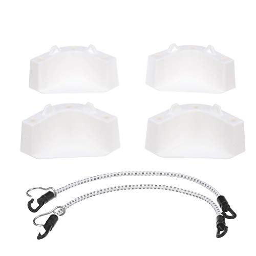 Attwood 14137-7 Kühler Montageset, 4 Eckstücke, 2 Schnellverbindungs-Stretchbänder, korrosionsbeständig Attwood 14137-7 Kühler Montageset, 4 Eckstücke, 2 Schnellverbindungs-Stretchbänder, korrosionsbeständig von attwood