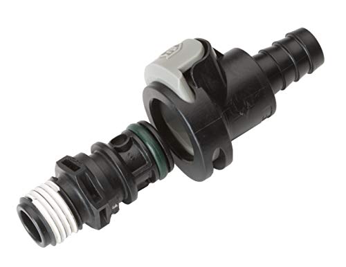 attwood 8838US6 Universal Male and Female Sprayless Connector with Thread Sealant von attwood