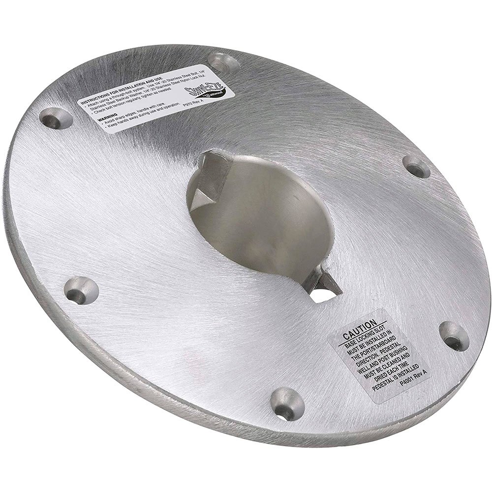 Attwood Aluminium Round Wedge Plate Silber 22.9 cm Attwood Aluminium Round Wedge Plate Silber 22.9 cm von Attwood