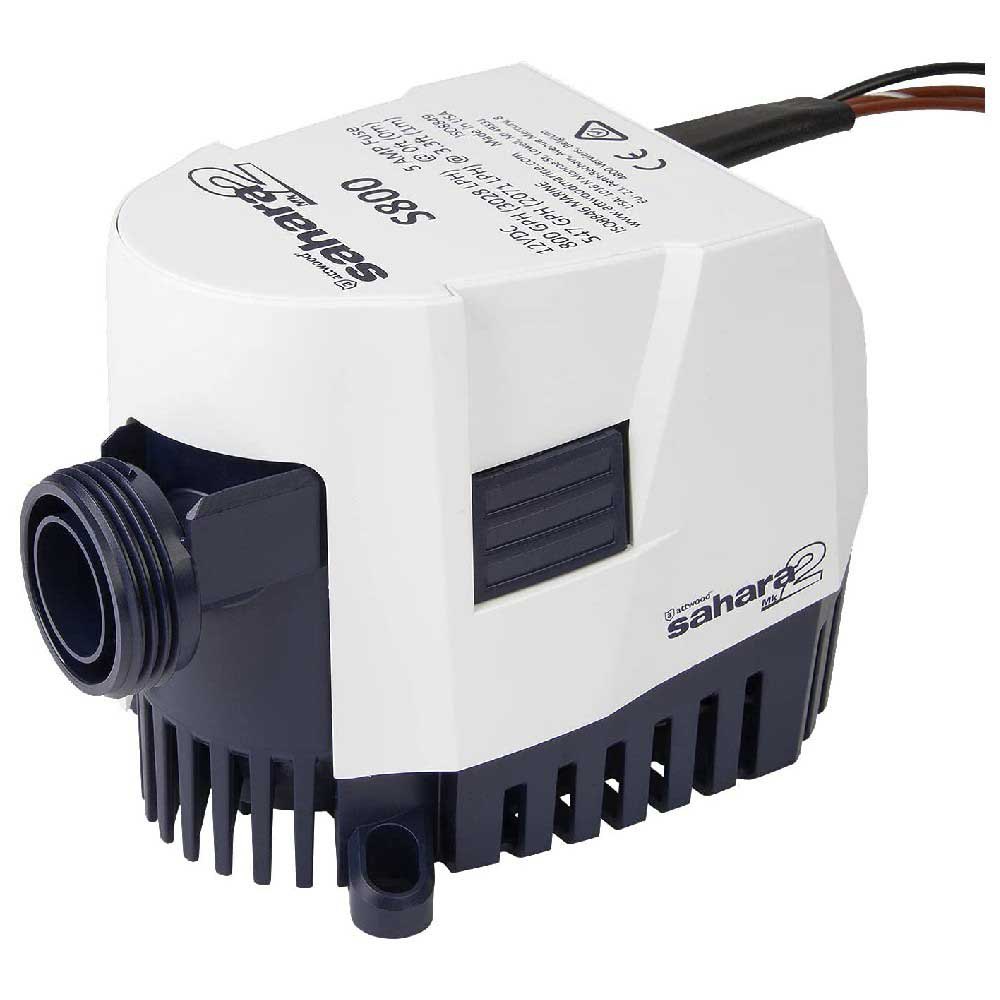 Attwood Sahara Mk2 S800 12v 800gph Automatic Bilge Pump Weiß von Attwood