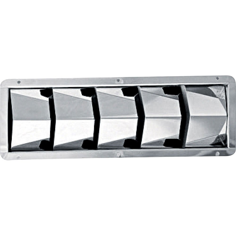 Attwood Stainless Steel Rectangular Ventilation Grid Silber 288 x 111 x 22 mm Attwood Stainless Steel Rectangular Ventilation Grid Silber 288 x 111 x 22 mm von Attwood