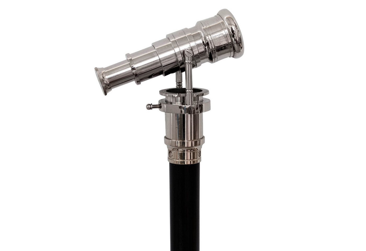 Aubaho Dekoobjekt Wanderstock mit Fernglas Spazierstock Holz Fernrohr Flanierstock im An Aubaho Dekoobjekt Wanderstock mit Fernglas Spazierstock Holz Fernrohr Flanierstock im An von Aubaho