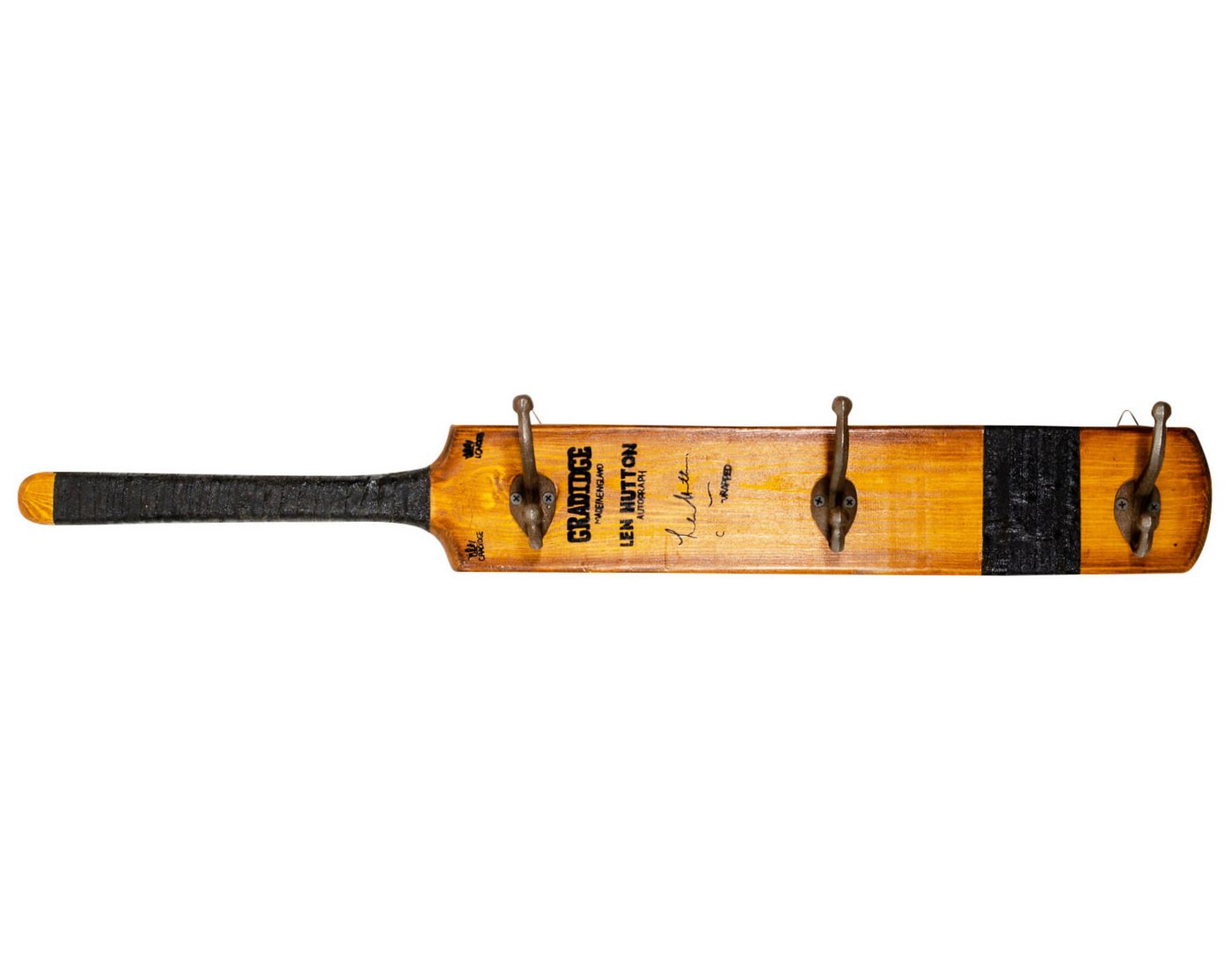 Aubaho Dekoobjekt Cricketschläger Cricket Garderobe Leiste Kleiderhaken Wanddeko Deko An Aubaho Dekoobjekt Cricketschläger Cricket Garderobe Leiste Kleiderhaken Wanddeko Deko An von Aubaho