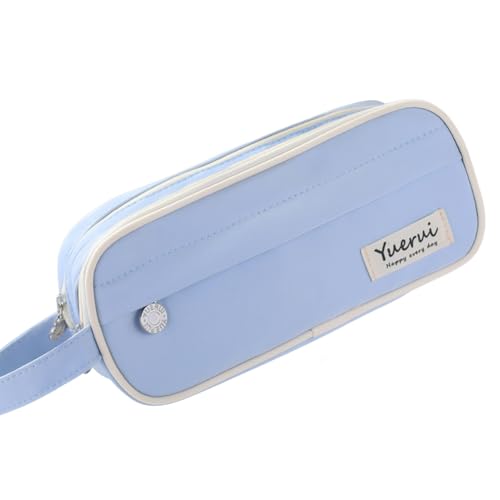 Aublinto Federmäppchen Federtaschen Mäppchen Etui Pencil Case Federmäppchen schreibwarentasche federmäppchen schreibwaren Tasche Stylisches Schlamperetui Ideal für Schule Uni & Büro von Aublinto