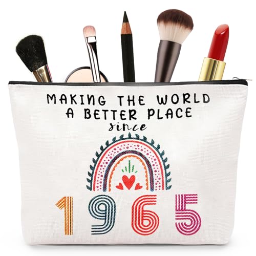Aucuu Kosmetiktasche Damen, 60 Geburtstag Make-Up-Tasche, Schminktasche, Tragbare Makeup Bag, Mehrzweck Makeup Tasche, Geschenke für 60 Geburtstag Frauen, Mütter, Beste Freundinnen und Großmutter Aucuu Kosmetiktasche Damen, 60 Geburtstag Make-Up-Tasche, Schminktasche, Tragbare Makeup Bag, Mehrzweck Makeup Tasche, Geschenke für 60 Geburtstag Frauen, Mütter, Beste Freundinnen und Großmutter von Aucuu