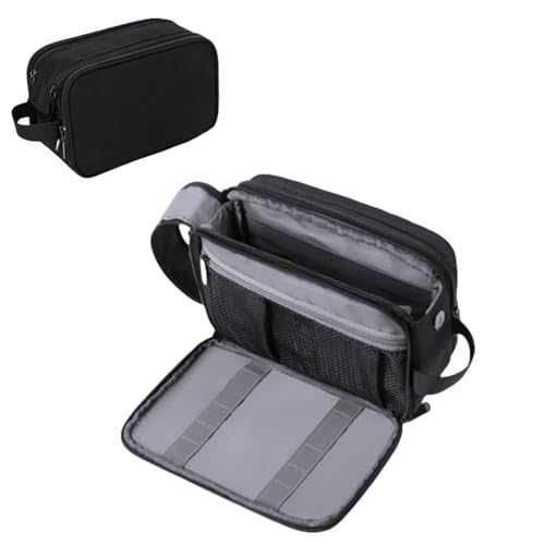 Aucuu Kulturbeutel Herren, Kulturtasche Damen Große, Kulturtasche für Herren, Kosmetiktasche Waschtasche mit Doppelter Reißverschlussöffnung, Reise Kulturbeutel für Toilettenartikel Zubehör Aucuu Kulturbeutel Herren, Kulturtasche Damen Große, Kulturtasche für Herren, Kosmetiktasche Waschtasche mit Doppelter Reißverschlussöffnung, Reise Kulturbeutel für Toilettenartikel Zubehör von Aucuu
