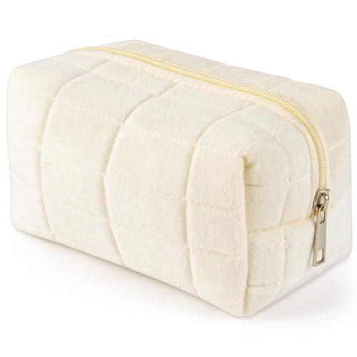Aucuu Reise Kosmetiktasche, Coquette Make-up-Tasche, Gesteppte Kulturtasche Damen, Kosmetiktasche Groß Kapazität, Baumwolle Make-up Tasche mit Blumenmuster für Kinder Damen Herren Aucuu Reise Kosmetiktasche, Coquette Make-up-Tasche, Gesteppte Kulturtasche Damen, Kosmetiktasche Groß Kapazität, Baumwolle Make-up Tasche mit Blumenmuster für Kinder Damen Herren von Aucuu