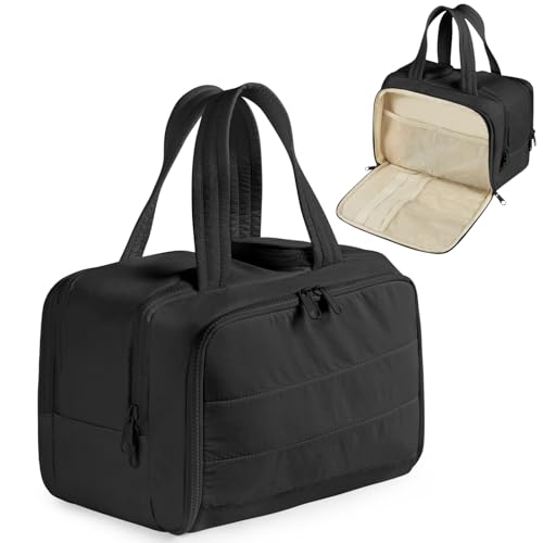 Aucuu Reise Kulturbeutel, Volle Größe Kulturbeutel, Kosmetiktasche Damen, Reise Make-up Taschen Organizer, Groß Waschtasche Make up Tasche mit Griff für Zubehör, für Damen Herren Aucuu Reise Kulturbeutel, Volle Größe Kulturbeutel, Kosmetiktasche Damen, Reise Make-up Taschen Organizer, Groß Waschtasche Make up Tasche mit Griff für Zubehör, für Damen Herren von Aucuu