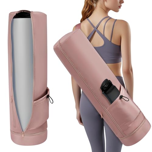 Aucuu Yogatasche, Yogamatte Tasche, Sporttasche Damen mit Nassfach & Flaschentasche, Verstellbarer Schultergurt Gym Yoga Tasche, Yogamattentasche, Yogatasche für Pilates Yogamatten, 75x19 cm Aucuu Yogatasche, Yogamatte Tasche, Sporttasche Damen mit Nassfach & Flaschentasche, Verstellbarer Schultergurt Gym Yoga Tasche, Yogamattentasche, Yogatasche für Pilates Yogamatten, 75x19 cm von Aucuu