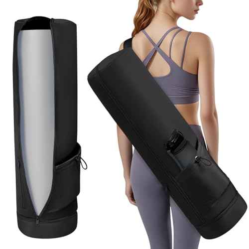 Aucuu Yogatasche, Yogamatte Tasche, Sporttasche Damen mit Nassfach & Flaschentasche, Verstellbarer Schultergurt Gym Yoga Tasche, Yogamattentasche, Yogatasche für Pilates Yogamatten, 75x19 cm Aucuu Yogatasche, Yogamatte Tasche, Sporttasche Damen mit Nassfach & Flaschentasche, Verstellbarer Schultergurt Gym Yoga Tasche, Yogamattentasche, Yogatasche für Pilates Yogamatten, 75x19 cm von Aucuu