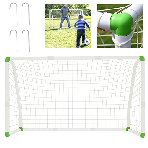 Aufun Fußballtor PVC-Fussballtor Kinder 180cm x 120cm Fussballtore für Garten bei jedem Wetter Aufun Fußballtor PVC-Fussballtor Kinder 180cm x 120cm Fussballtore für Garten bei jedem Wetter von AufuN