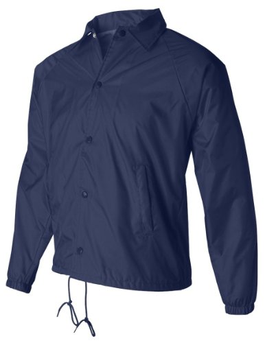 Augusta Sportswear Herren Nylon Coach's Jacke/Lined, Marineblau, 3X-Large von Augusta Sportswear