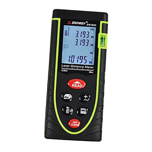 Q85C Laser-Entfernungsmesser 40M, LCD-Display, Präziser Distanzmesser mit Laser-Technologie, Inklusive 2X AAA Batterien, Ideal für präzises Messen von Entfernungen Q85C Laser-Entfernungsmesser 40M, LCD-Display, Präziser Distanzmesser mit Laser-Technologie, Inklusive 2X AAA Batterien, Ideal für präzises Messen von Entfernungen von Aukson
