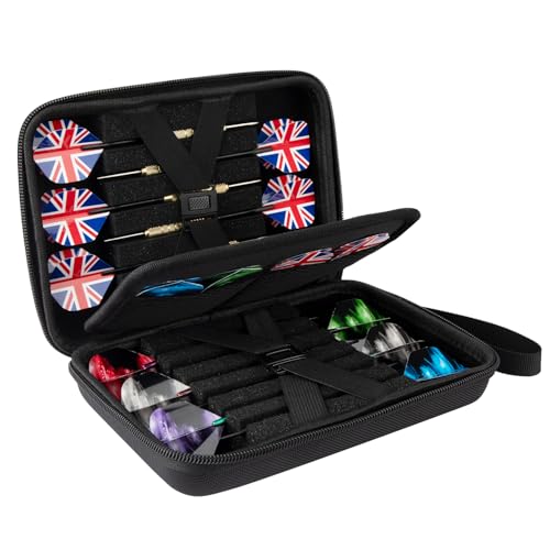 Aukuoy Dart Tasche: Darttasche für 12 Darts und weiteres Dart-Zubehör, tragbar und langlebig, professionelles Dart-Zubehör Aukuoy Dart Tasche: Darttasche für 12 Darts und weiteres Dart-Zubehör, tragbar und langlebig, professionelles Dart-Zubehör von Aukuoy