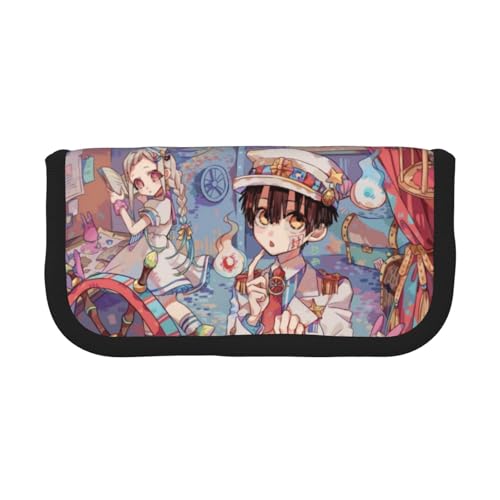 Aulande Toilet-Bound Hanako-Kun Federmäppchen Yugi Amane/Yugi Tsukasa Anime Federmäppchen Große Kapazität Stifttasche Studenten Schreibwarentasche, Typ6, 19*9*5cm, Anime von Aulande