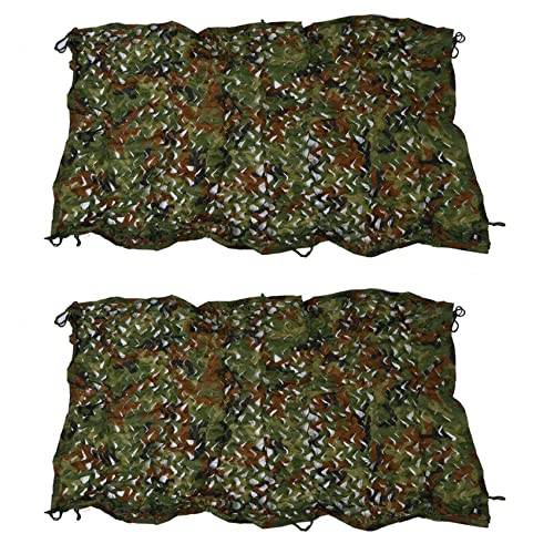 Tarnnetz, 1 m x 2 m, 99 x 200 cm, Camouflage, für Jagd, Camping, 2 Stück Tarnnetz, 1 m x 2 m, 99 x 200 cm, Camouflage, für Jagd, Camping, 2 Stück von AuntYou