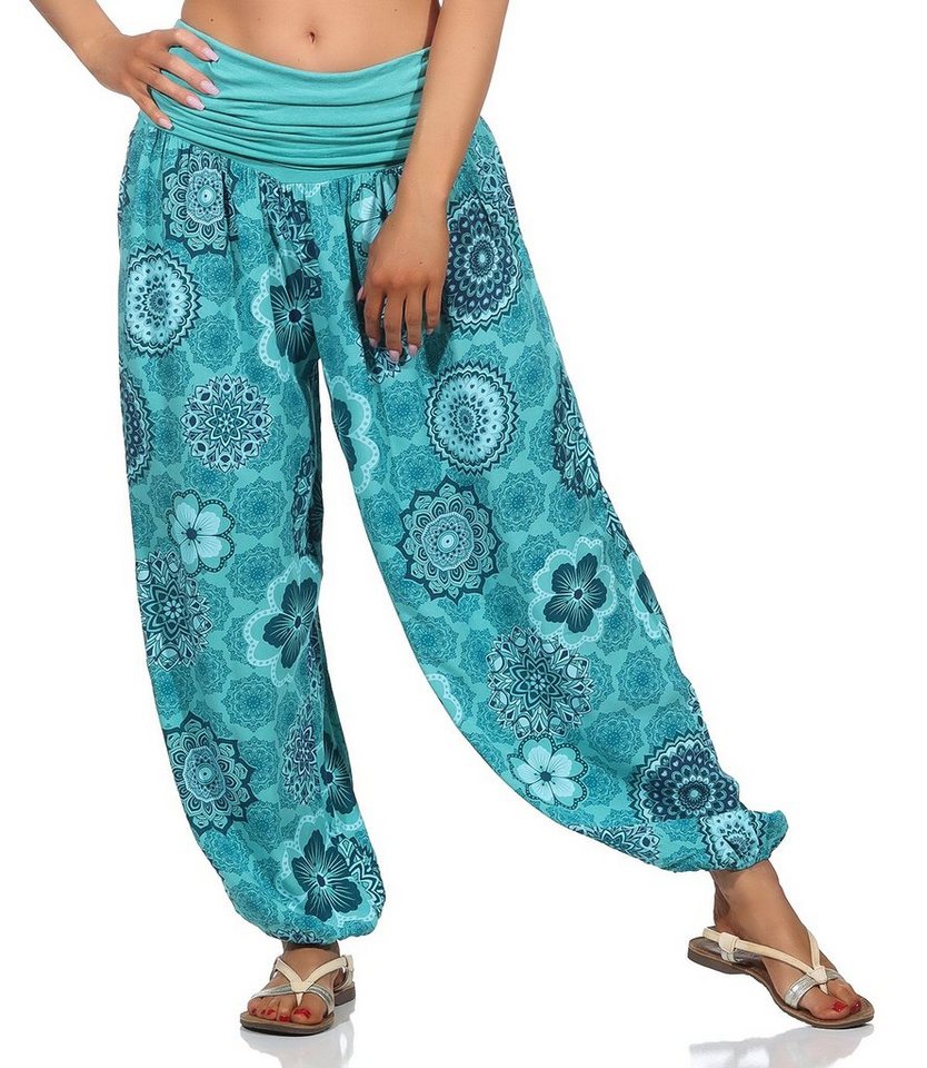 Aurela Damenmode Haremshose Sommerhose Damen Flatterhose leichte Yogahose luftige leichte Passform, hautfreundliches Material, bequemer Bund Aurela Damenmode Haremshose Sommerhose Damen Flatterhose leichte Yogahose luftige leichte Passform, hautfreundliches Material, bequemer Bund von Aurela Damenmode