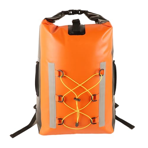 Dry Bag Wasserdichter leichter Trocken-Rucksack, groß, 30 l, mit Netztasche, verstellbarer Riemen, Trockensack von Aurgiarme