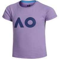 Australian Open AO Stack Print Core Logo T-Shirt Mädchen in lila, Größe: 140 von Australian Open