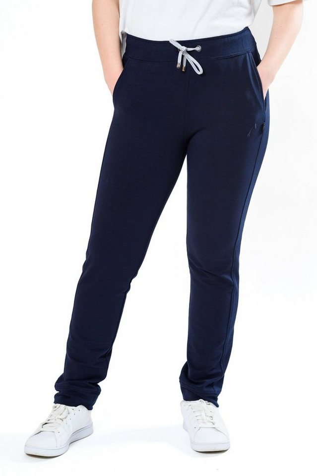 Authentic Klein Jerseyhose Sportive Damen Jerseyhose mit Bündchen in Kurz- & Übergrößen von Authentic Klein