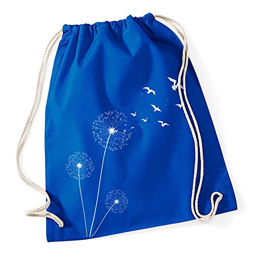 Autiga Turnbeutel Pusteblume Vögel Birds Hipster Beutel Tasche Jutebeutel Dandelion Gymsac Stringbag Drawstring blau Autiga Turnbeutel Pusteblume Vögel Birds Hipster Beutel Tasche Jutebeutel Dandelion Gymsac Stringbag Drawstring blau von Autiga