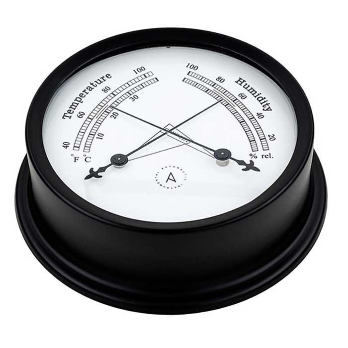 Autonautic Instrumental Pacific Series Aluminium Hygrometer Silber 120 mm von Autonautic Instrumental