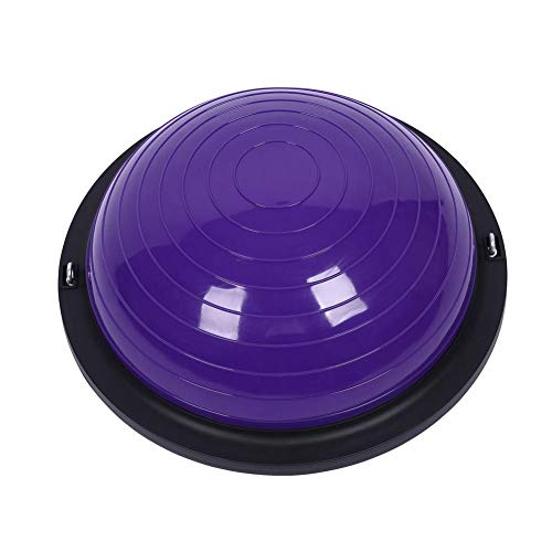 Auveach Balance-Ball-Trainer, 46 cm, mit Widerstandsbändern und Fußpumpe, verdickter Yoga-Übungsball für Pilates, Fitness, Heimtraining für Frauen, Teenager, Lila Auveach Balance-Ball-Trainer, 46 cm, mit Widerstandsbändern und Fußpumpe, verdickter Yoga-Übungsball für Pilates, Fitness, Heimtraining für Frauen, Teenager, Lila von Auveach