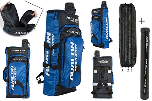 Avalon New Classic Rucksack Bogenrucksack mit Pfeilröhre blau von Avalon