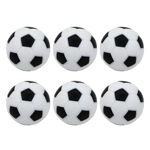 Avejjbaey 6 Stück Tischfußball Ersatzball Offizieller Tischspielball Offizieller 32 mm Tischfußball Fußball Tischfußball von Avejjbaey