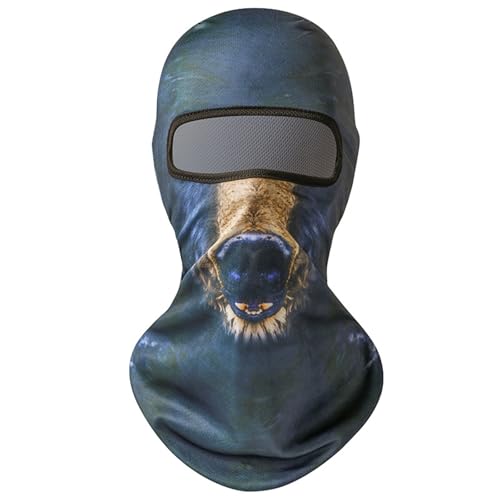 Avejjbaey Kopfbedeckung Gesicht für Radfahren Wandern Stirnband Atmungsaktiv Bandana Vollschlauch Schal Outdoor Kopfbedeckung Neck Gaiter Snoods von Avejjbaey