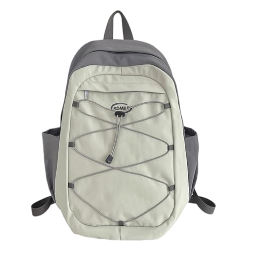 Harajuku Rucksack Schule Studenten Große Kapazität Laptop Tasche Daypack Bungee von Avejjbaey