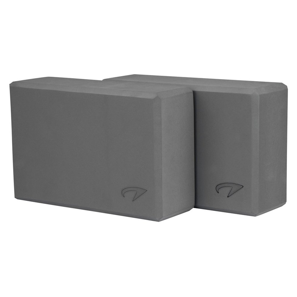 Avento Yoga Block 2 Units Grau 23 x 15 x 7.6 cm Avento Yoga Block 2 Units Grau 23 x 15 x 7.6 cm von Avento