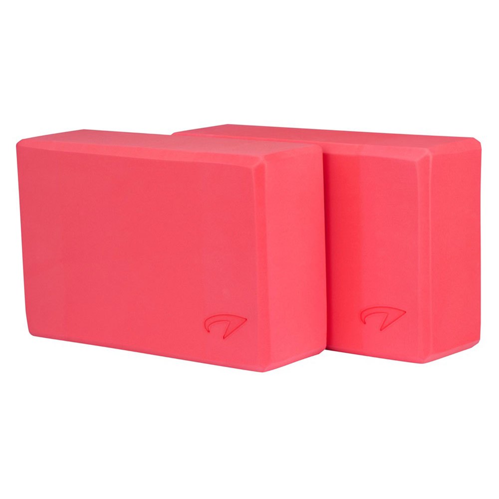 Avento Yoga Block 2 Units Rot 23 x 15 x 7.6 cm Avento Yoga Block 2 Units Rot 23 x 15 x 7.6 cm von Avento