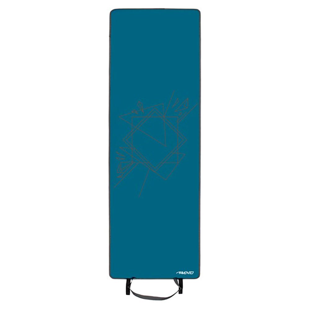 Avento Neoprene Fitness Print Mat Blau 180 x 60 cm von Avento