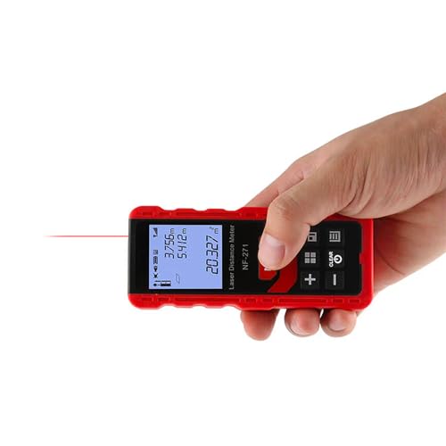 Avilia Professioneller Laser-Entfernungsmesser - Tragbarer Laser-Entfernungsmesser mit LCD-Bildschirm von 4 bis 50 m - Kontinuierliche Messung von Fläche und Volumen, mit Speicher 50 Messungen Avilia Professioneller Laser-Entfernungsmesser - Tragbarer Laser-Entfernungsmesser mit LCD-Bildschirm von 4 bis 50 m - Kontinuierliche Messung von Fläche und Volumen, mit Speicher 50 Messungen von Avilia