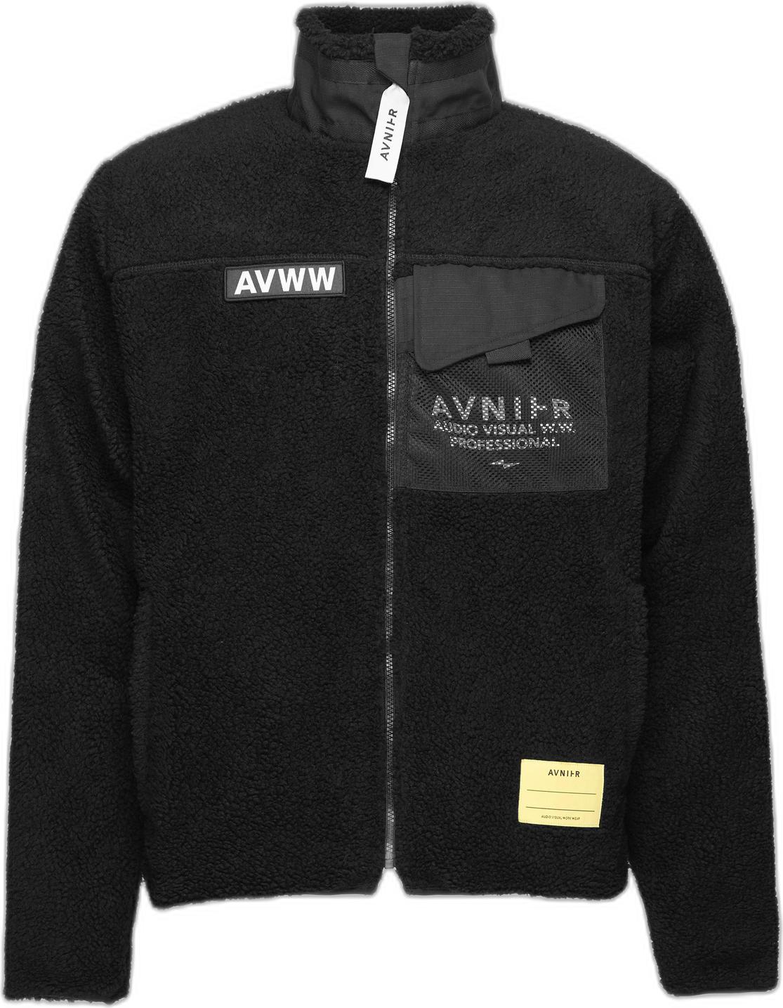 Avnier, Jacke, feece acoustic v2 (L), Schwarz, L von Avnier