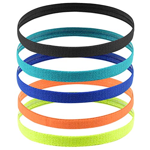 AvoDovA Sport Haarbänder Dünn für Jungen, 5 STK Elastische Haarbänder Kinder, Sport Haarband Damen, Stirnband Antirutsch, Stirn Schweißband Haarbänder, Stirnbänder Sport für Fußball Yoga Laufen AvoDovA Sport Haarbänder Dünn für Jungen, 5 STK Elastische Haarbänder Kinder, Sport Haarband Damen, Stirnband Antirutsch, Stirn Schweißband Haarbänder, Stirnbänder Sport für Fußball Yoga Laufen von AvoDovA