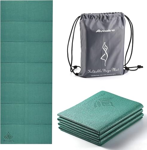 Avoalre Yogamatte faltbar, 173 x 61 cm, 5 mm – Handliche & klappbare Yoga-Matte für Reise, Unterwegs, Yoga, Pilates & Training, rutschfest, leicht & langlebig, umweltfreundlich Avoalre Yogamatte faltbar, 173 x 61 cm, 5 mm – Handliche & klappbare Yoga-Matte für Reise, Unterwegs, Yoga, Pilates & Training, rutschfest, leicht & langlebig, umweltfreundlich von Avoalre
