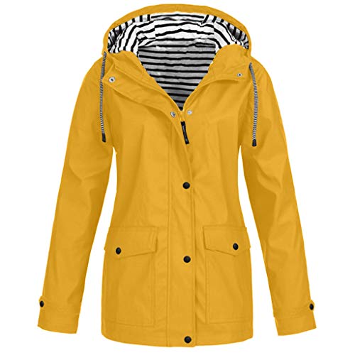 Awrvia Damen Regenjacke wasserdichte Outdoorjacke mit Kordelzug Übergangsjacke Fitness Softshelljacke Einfarbiges Reißverschluss Sportshirt Hochwertige Dünne Funktionsjacke Wärmer Steppjacke Awrvia Damen Regenjacke wasserdichte Outdoorjacke mit Kordelzug Übergangsjacke Fitness Softshelljacke Einfarbiges Reißverschluss Sportshirt Hochwertige Dünne Funktionsjacke Wärmer Steppjacke von Awrvia