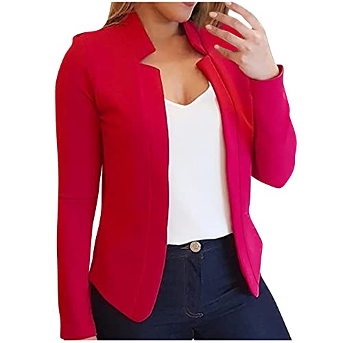Sweatblazer Damen Elegant Solid Winterjacke Arbeit Büro Übergangsjacke Bequeme Anzugjacke Hochzeit Große Größen Festliche Jacke Retro Baumwolle Winterjacke Temperament Rave Mantel Sweatblazer Damen Elegant Solid Winterjacke Arbeit Büro Übergangsjacke Bequeme Anzugjacke Hochzeit Große Größen Festliche Jacke Retro Baumwolle Winterjacke Temperament Rave Mantel von Awrvia