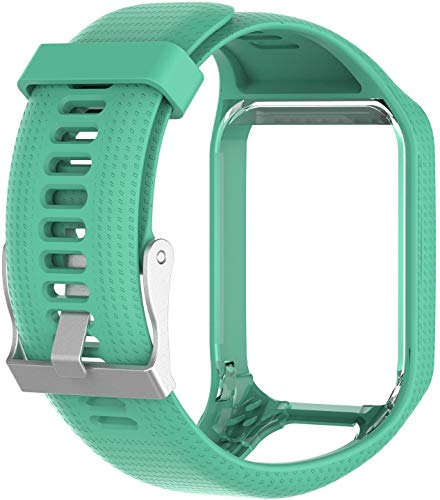 Axcellent Band für Tomtom Runner 2 3, Spark 3, Golfer 2, Adventurer - Armband mit Silikon-Ersatzarmband - GPS Smart Watch-Zubehör von Axcellent