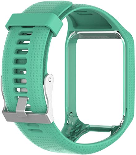 Axcellent Band für Tomtom Runner 2 3, Spark 3, Golfer 2, Adventurer - Armband mit Silikon-Ersatzarmband - GPS Smart Watch-Zubehör Axcellent Band für Tomtom Runner 2 3, Spark 3, Golfer 2, Adventurer - Armband mit Silikon-Ersatzarmband - GPS Smart Watch-Zubehör von Axcellent