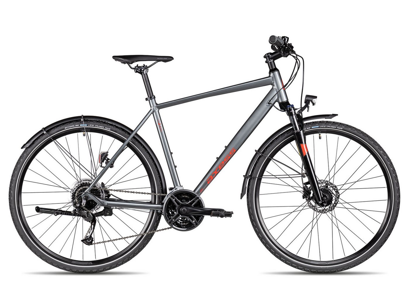Axess Crossrad VERIS STREET, 27 Gang Shimano RD-Alivio M3100-9 Schaltwerk, Kettenschaltung, Herrenrad 28 Zoll 27-Gang schwarz/grau Axess Crossrad VERIS STREET, 27 Gang Shimano RD-Alivio M3100-9 Schaltwerk, Kettenschaltung, Herrenrad 28 Zoll 27-Gang schwarz/grau von Axess
